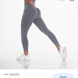 NVGTN NV Seamless leggings - Brand New! Grey - Med